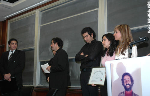 ISG members present Shahram & Hafez Nazeri with Certificate of Appreciation - UCLA (February 11, 2006) - by QH