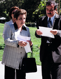 Shirin Ebadi, Dr. Muhammad Sahimi - UCI - May 20, 2005 - by QH