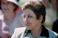 Shirin Ebadi UCI, May 20, 2005 - by QH