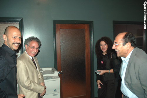 Maz Jobrani, Dr. Ahmad Karimi Hakkak, Firoozeh Khatibi, Sohrab Akhavan - September 10, 2005 - by QH