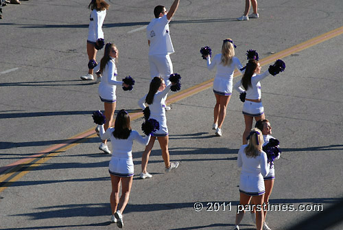 TCU Cheerleaders - Pasadena (January 1, 2011) - by QH