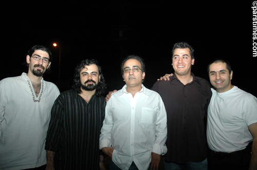 Koroush Moradi, Pejman Haddadi, Mehrdad Arabifard, Amir Hossein Amir Rashti, Shahriar Bakhtiari (February 5, 2006) - by QH