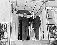 President Truman and Prime Minister Mohammad Mossadegh of Iran.