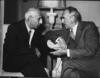 Prime Minister Mohammad Mossadegh of Iran speaking with Dean Acheson.