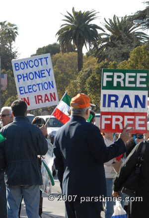 Boycott Phoney Election in Iran - by QH