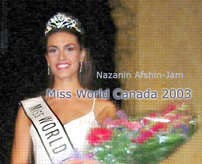 Nazanin AfshinJam Miss World
