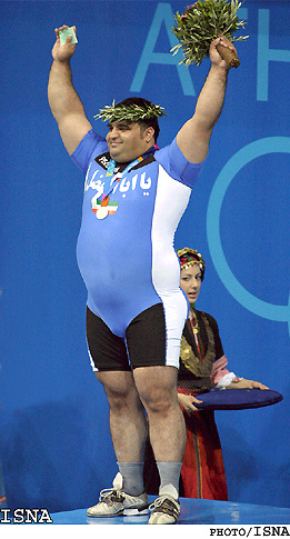 Rezazadeh wins Olympic gold