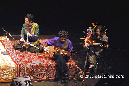 Nima Alizadeh, Saba Alizadeh, Sahba Motallebi- UCLA Royce Hall (March 16, 2007)- by QH