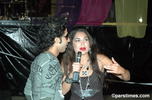 Mehrsahd being interviewed, Mehregan (September 10, 2006) - by QH