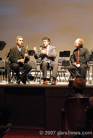 Jeffrey Kahane, Khosrow Soltani - Alex Theatre, Glendale (November 3, 2007) - by QH