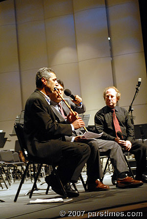 Jeffrey Kahane & Khosrow Soltani, Reza Vali  - Alex Theatre, Glendale (November 3, 2007)- by QH