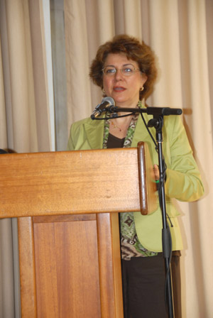 Dr. Nayereh Tohidi gave an introduction - UCLA by QH