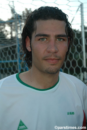 Defensive midfielder Hossein Kazemi - UCLA June 4, 2006 - by QH