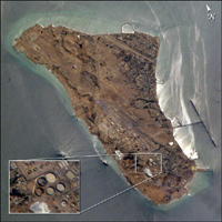 Kharg Island - NASA (August 31, 2002)