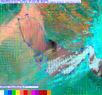 Persian Gulf: Aqua MODIS dust product March 2003 - NRL Lab