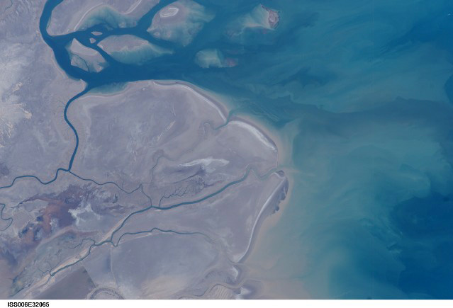 Ghazalan Bay - March 2, 2003 (NASA)