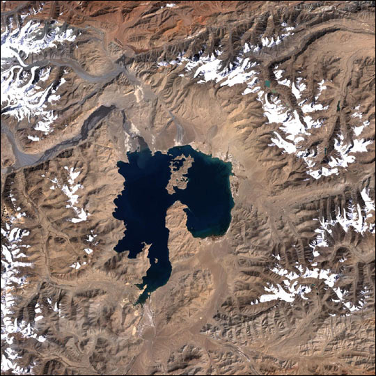 Kara-Kul Structure, Tajikistan
- NASA (September 28, 2001)