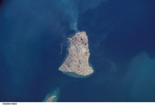 Kharg Island - NASA (October 26, 2002)