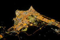 Kuwait City at Night - August 9, 2012