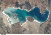 Lake Urmai, Iran - NASA (August 13, 2002)