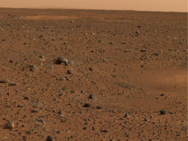 Martian Horizon - Jan. 6, 2004