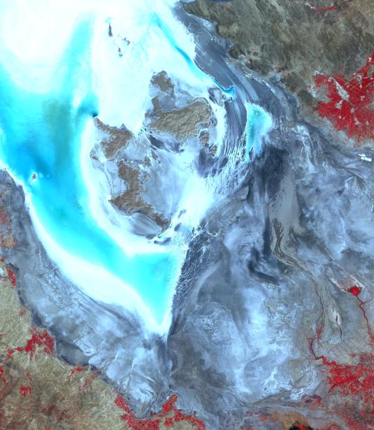 Lake Urmia, 2014