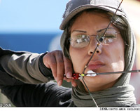 Iran woman Archer - ISNA