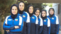 Iranian women's Table Tennis Team - ISNA