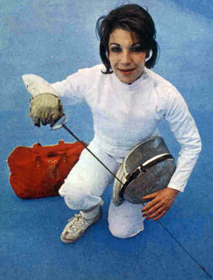 Fencing Champion: Giti Mohebban