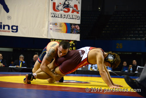 Jordan Oliver (USA) vs Magomed Kurbanaliev (Russia) - LA Sports Arena (May 19, 2013) - by QH