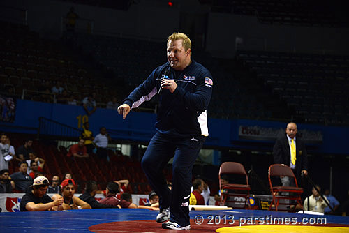 US Assistant Coach Brandon Slay - LA Sports Arena (May 19, 2013) - by QH