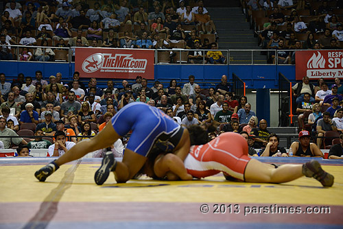Jasmine Mian (Canada) vs Victoria Anthony (USA)- LA Sports Arena (May 19, 2013) - by QH