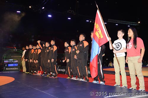 Mongolia Wrestling Team
