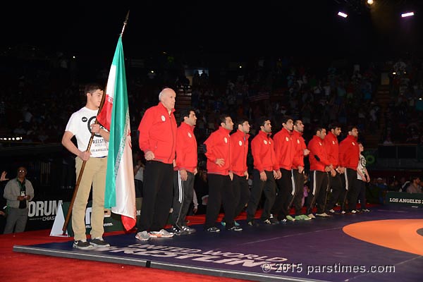 Iran national wrestling team