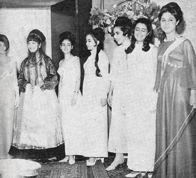 Miss Iran Finalists 1967