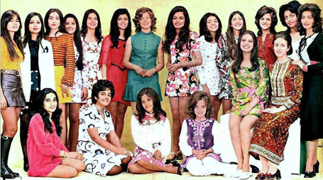 Miss Iran Finalists 1972