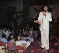 Sattar performs at the Miss Iran 1978 Competiton