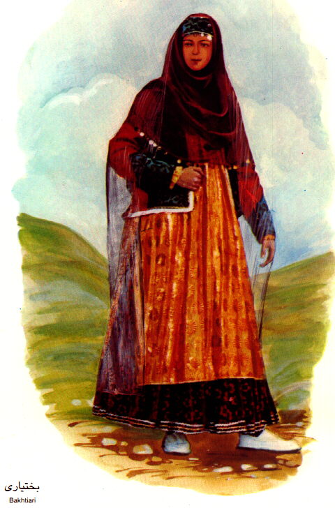 Bakhtiari Woman - by QH