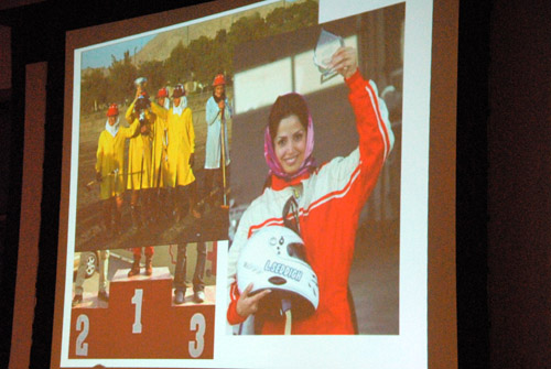 Laleh Seddigh one Iran's women race-car drivers (May 22, 2007) - by QH