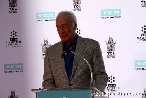 Christopher Plummer - Hollywood (March 27, 2015)