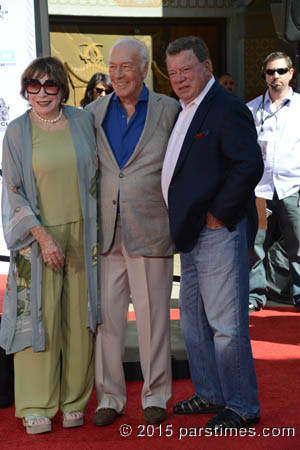 Christopher Plummer, Shirley MacLaine, - Hollywood (March 27, 2015)