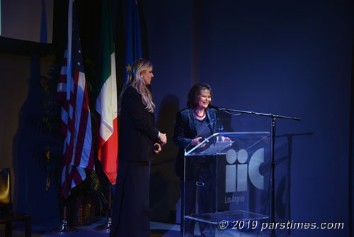 Claudia Cardinale and Tiziana Rocca - LA (January 30, 2019) - by QH