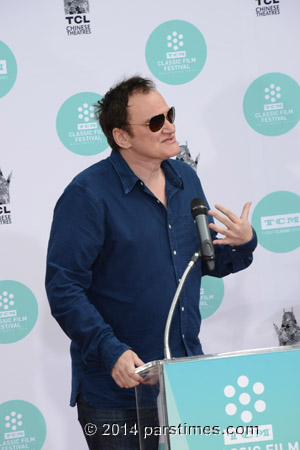 Quentin Tarantino - Hollywood (April 12, 2014) - by QH