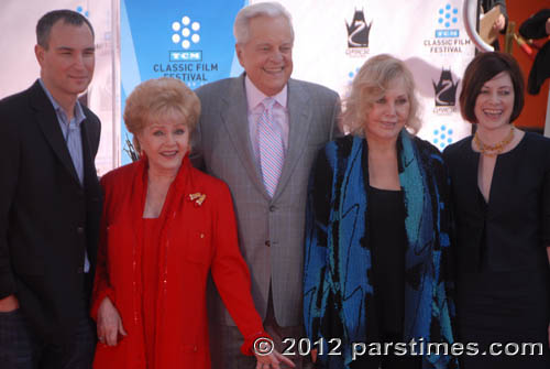 Debbie Reynolds, Robert Osborne, Kim Novak - Hollywood (April 14, 2012)