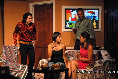 Shila Vosough Ommi in the Dinner Game a play by Houshang Touzie - Hollywood (September 23, 2009 - by QH