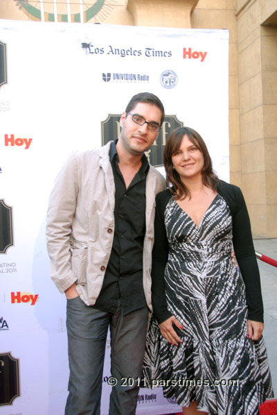Director Paula Lima, Screenwriter Vitor Coral- Hollywood (July 20, 2011) by QH