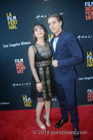 Hannah Marks and Dylan Sprouse