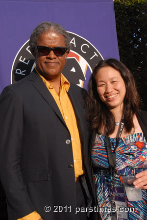 Film Independent's Elvis Mitchell & Ellen Huang - LA (June 23, 2011) by QH
