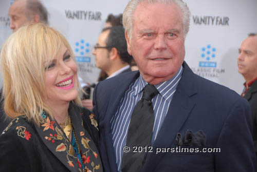Robert Wagner & Katie Wagner - Hollywood (April 12, 2012)
