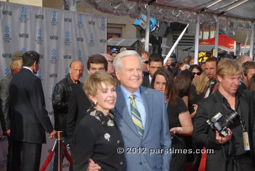 Robert Osborne & Barbara Rush - Hollywood (April 12, 2012)
